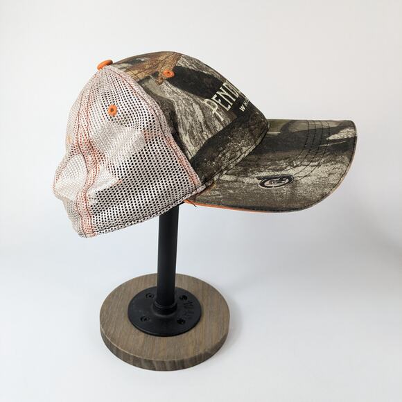 Pendleton Whiskey Men's Trucker Hat Woods Camo Baseball Cap Mesh Snapback Rodeo - Picture 2 of 16